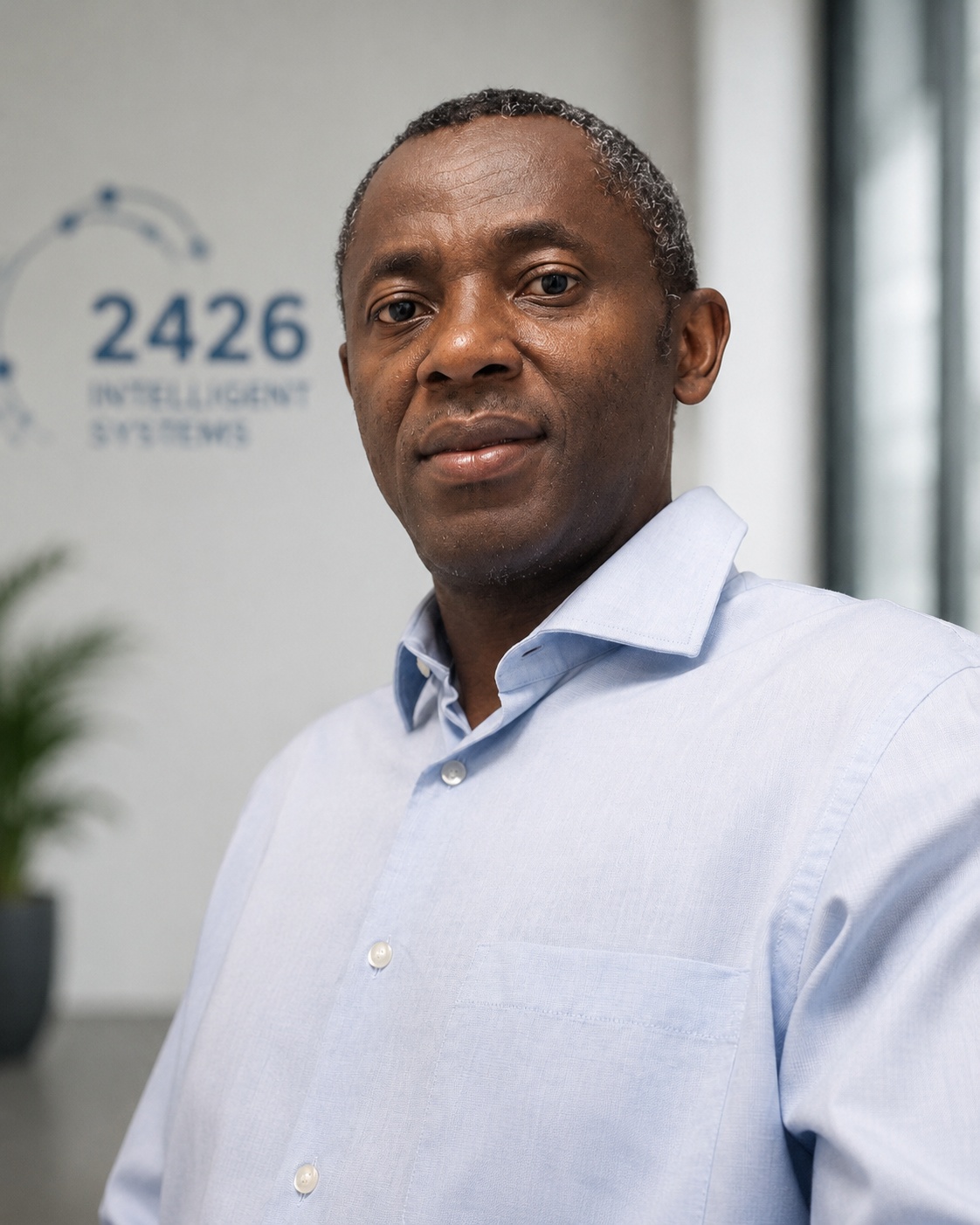 Dr.-Ing. Serge Kouakouo, Gründer von 2426 Intelligent Systems